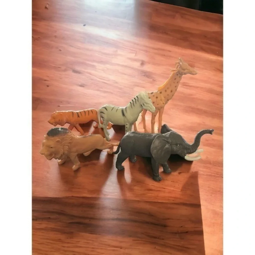 Plastic Zoo Animals